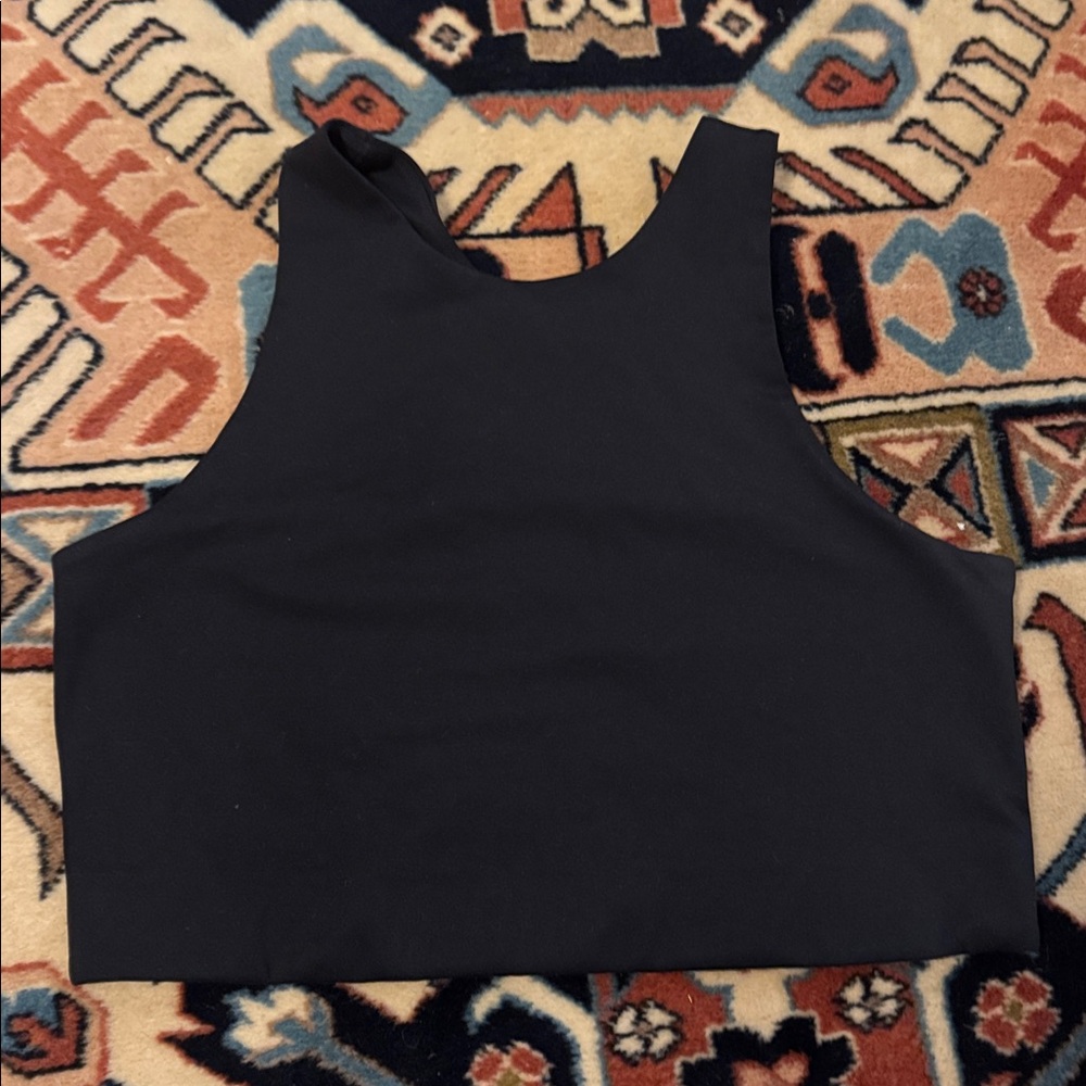 Girlfriend Collective Black Dylan Sport Bra XL